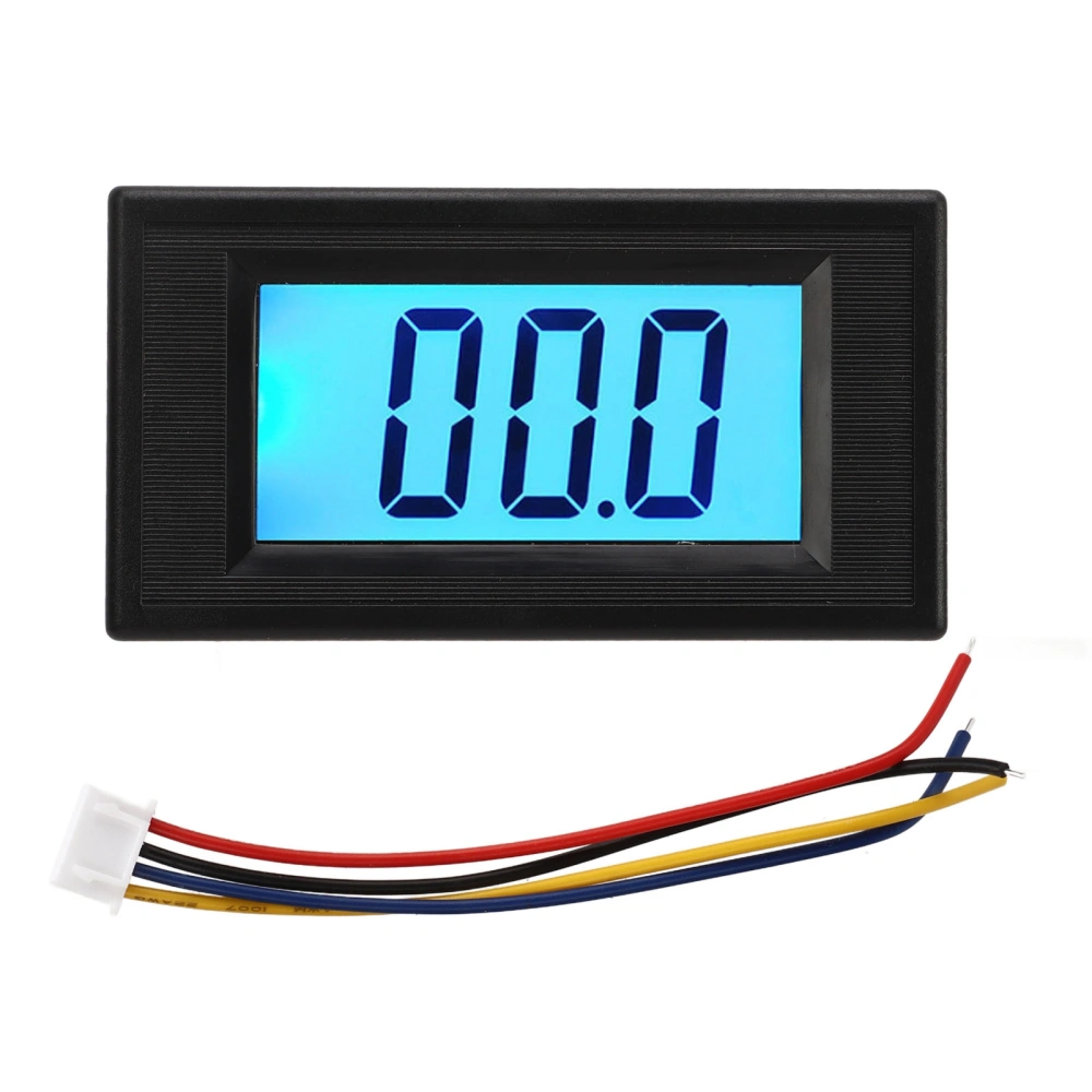 Battery Monitor DC 0‑200V Digital Volt Meter High Accuracy Waterproof LED Backlight Voltage Display Gauge