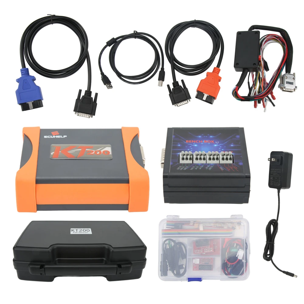 for KT200 ECU TCU Programmer OBD BOOT BDM JTAG Version ECU Maintenance Chip Tuning Tool 100‑240V