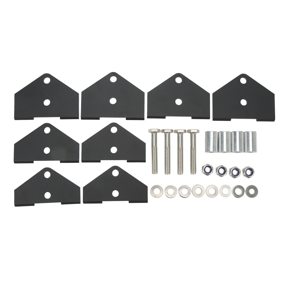 8PCs Full Lifter Mounting Bracket Kit Replacement for Polaris RZR 800 Walker Evans Edition EFI 2012