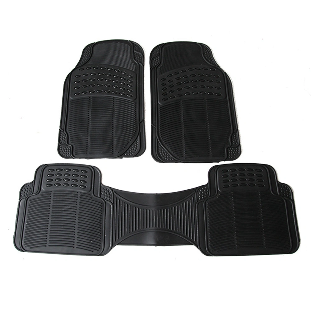 Car Floor Mat Set Slip Resistant Environmental Protection Comfortable Soft Precise Trimming Easy Clean for Vehicle