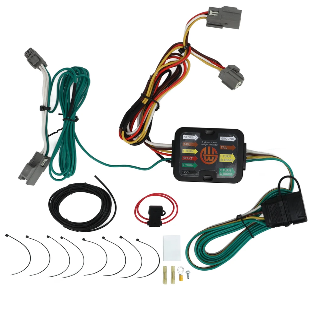 4 Pin Flat Trailer Wiring Harness Accessory Plug and Play Style Replacement for Ford Focus Sedan RS