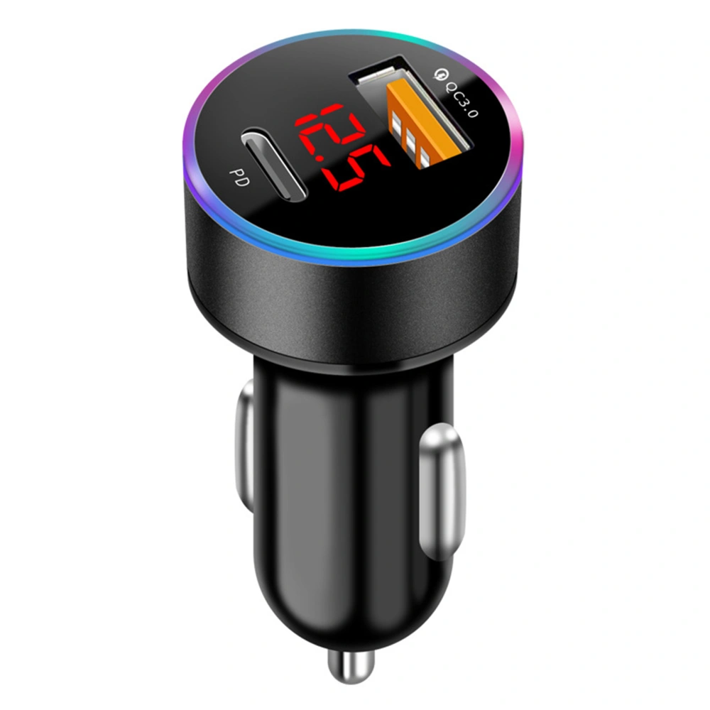 Car Charger Dual USB Ports DC12V to 24V Portable Fast Charging Safe for Mobile Phone Tablet