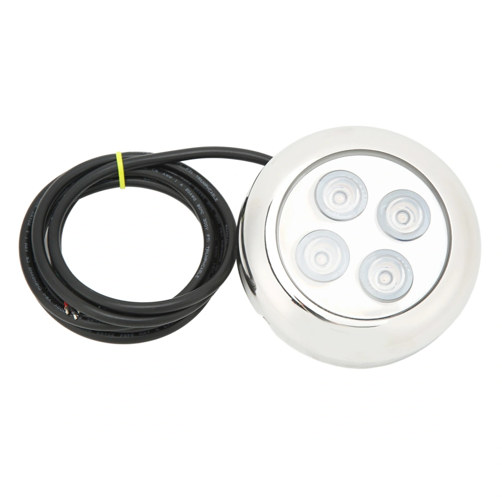 Marine Underwater Light 60° Angle IP68 Waterproof Seawater Interior Dome Lighting Swimming Pool Lamp RGB 11.5W