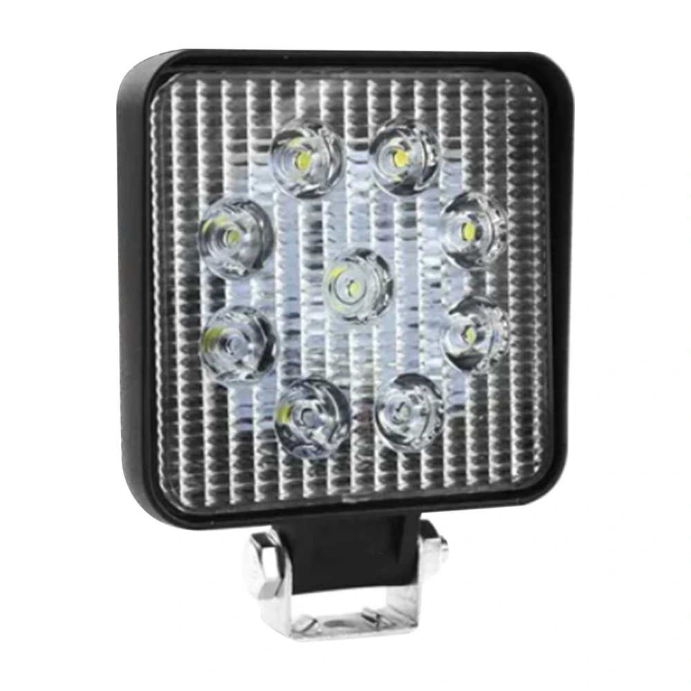Square LED Spotlights 10‑ White Lighting 6000K Working Driving Spot Lamp Pods for Suvs Cars Vans Pickup ATV UTV