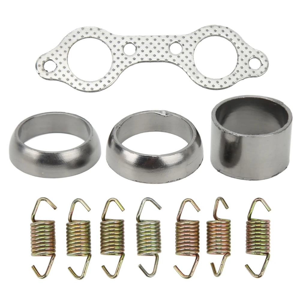 Exhaust Gasket Spring Rebuild Kit 3610047 Strong Sealing Low Noise Replacement for Polaris Sportsman 700 600