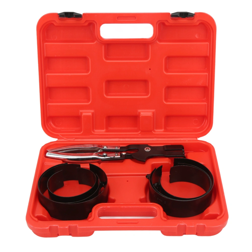 Piston Ring Compressor Set Universal Fit 6 Band Size Piston Installer Repair Pliers Auto Maintenance Tool