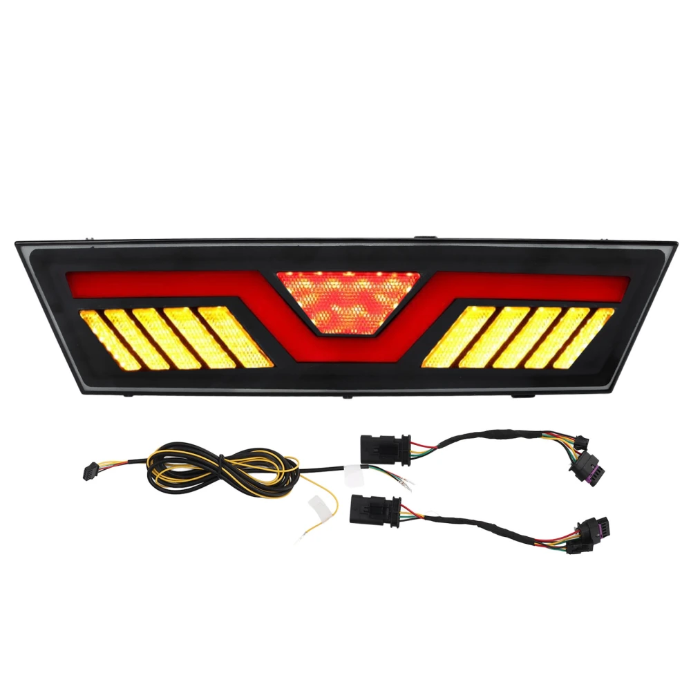 LED Rear Bumper Brake Lamp with Wire Harness Reflector Light Collision Avoidance Turn Signal Light