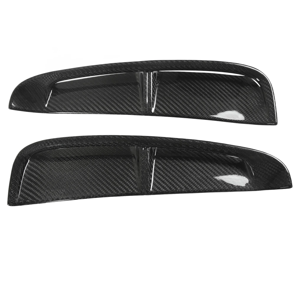 Side Fender Air Vent Cover Trim Carbon Fiber Air Flow Outlet Trim Sticker for Panamera 971 2017‑2023