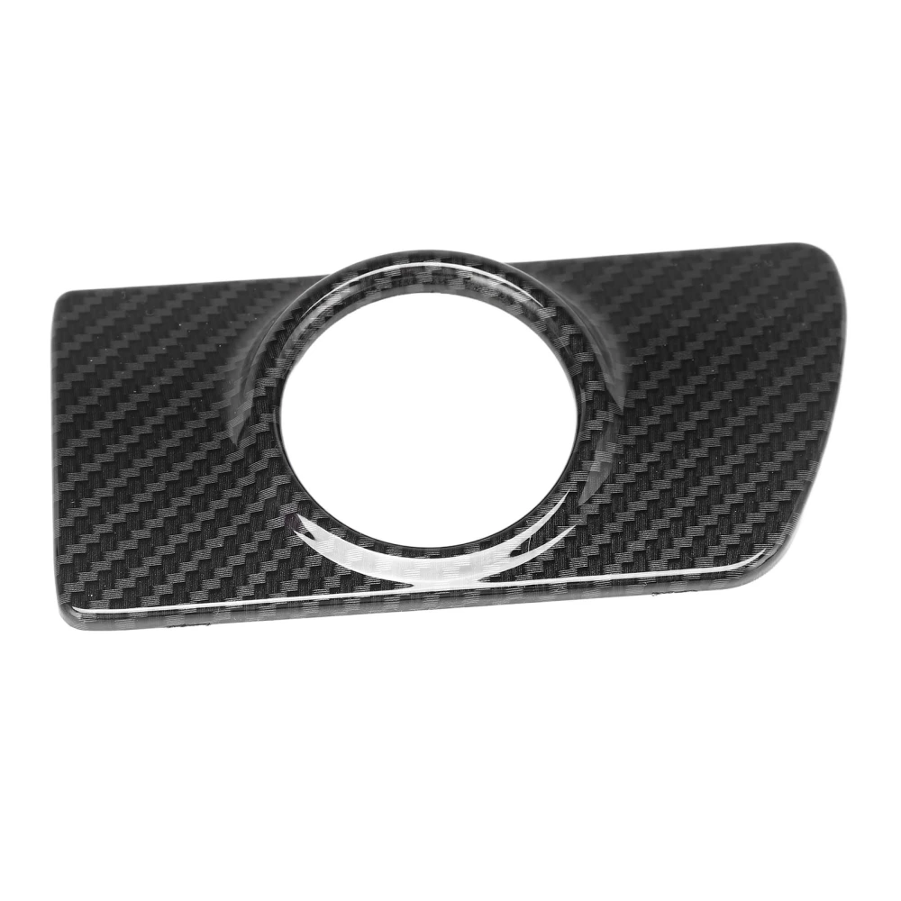 Air Vent Dashboard Frame Single Pressure Gauge Carbon Print Style Replacement for Vauxhall Astra H Right Hand Drive Car