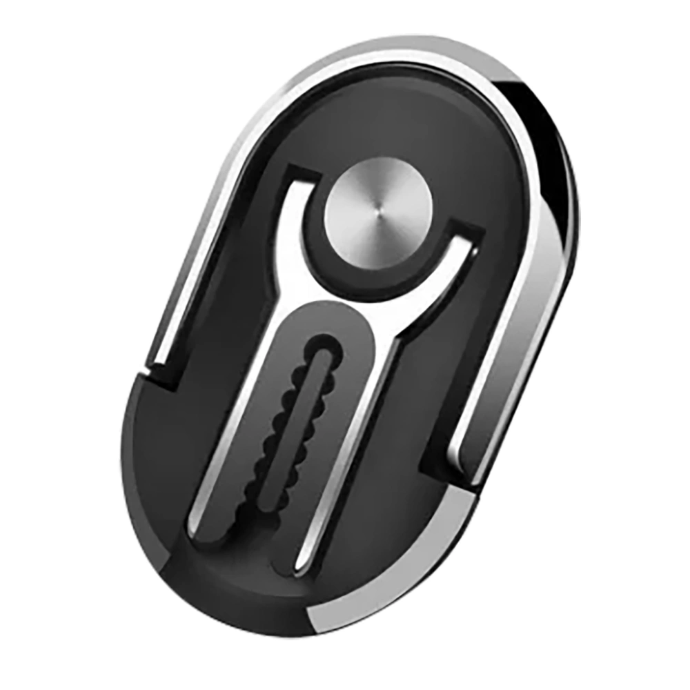Car Phone Holder Free Hands Angle Adjustable Tight Hold Lightweight Car Phone Mount Black