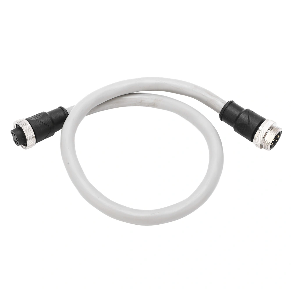 0.5m Backbone Cable 7/8in Thread 5pin Male to Female Connector Waterproof Universal for Motor Rail Transit