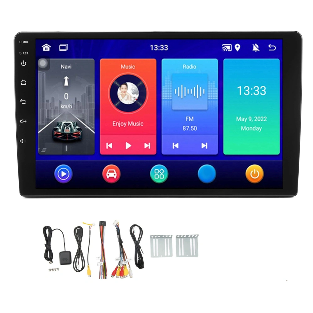 9 in Car Radio 4G RAM 32GB ROM DC12V Steering Wheel Control WIFI Connection Stereo GPS Navigation Multimedia Player With Camera