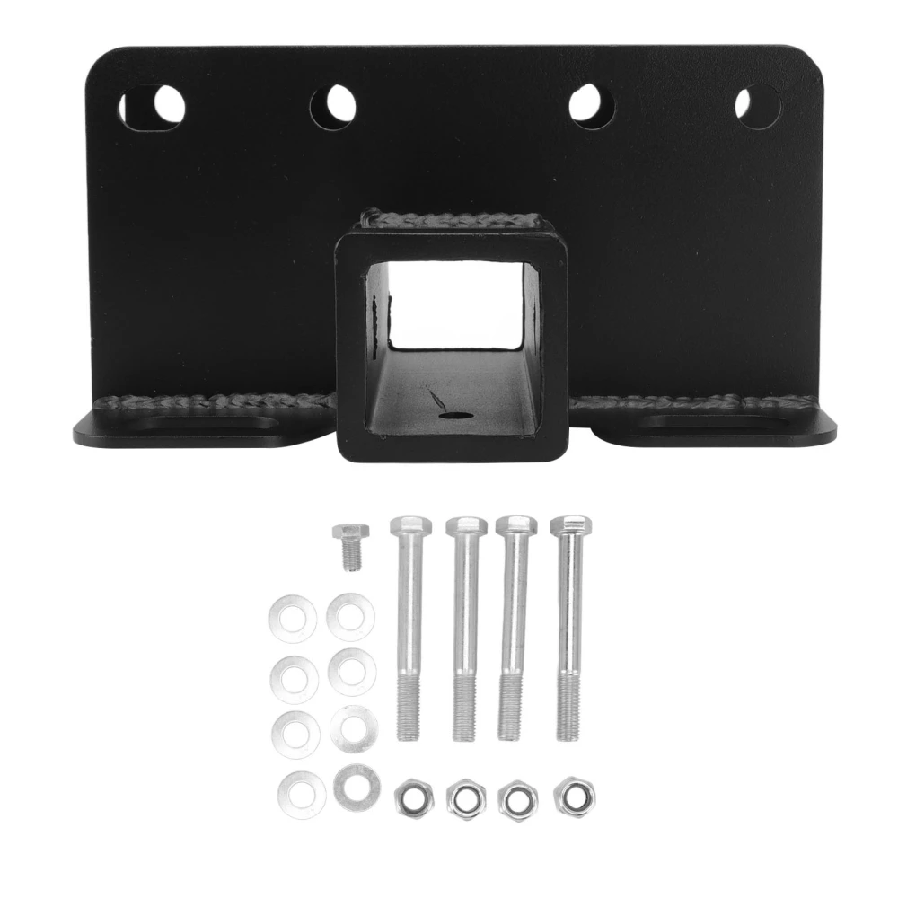 3 Grade 2in Trailer Hitch Receiver Glossy Black Finish Rust Proof Replacement for Ford Bronco 2021‑2022