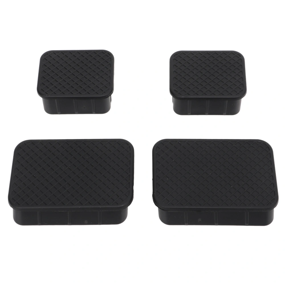4PCS Front Axle Plug Slip Resistant Rust Proof Waterproof Black Replacement for Ford Bronco 2 4‑Door 2021‑2023