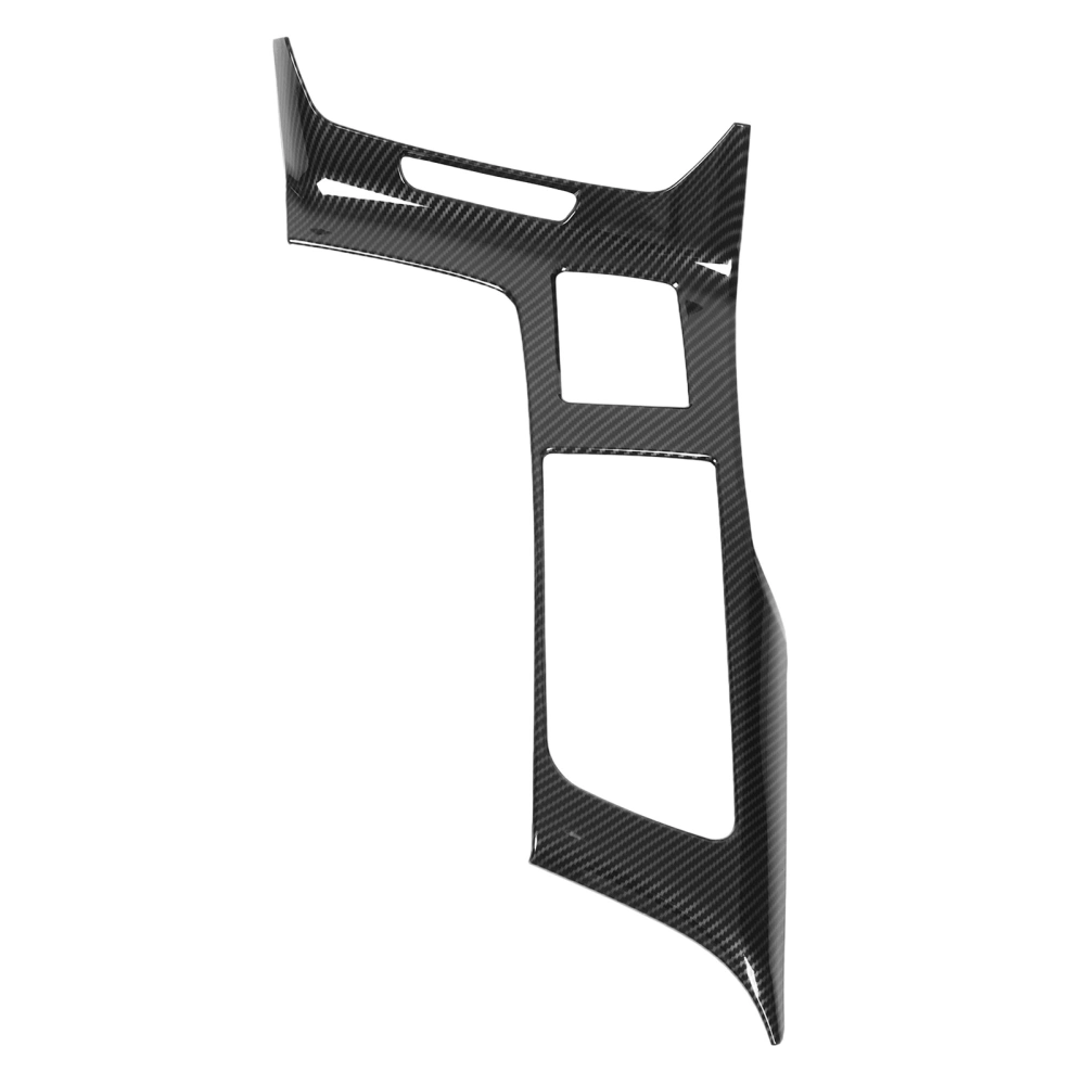 Center Console Cup Holder Panel Frame Gearshift Interior Decoration Trim Replacement for Corvette C7 Left Hand Drive