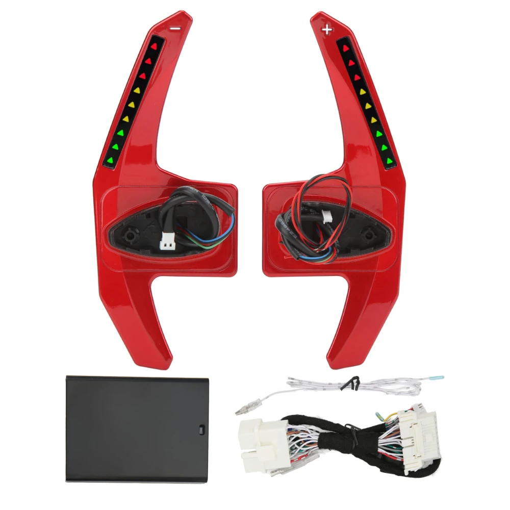 LED Paddle Shifter Extension Replacement for Mercedes‑Benz AMG Line A C E S GLC GLE CLA W176 W205 W213 C117 Most Models Red