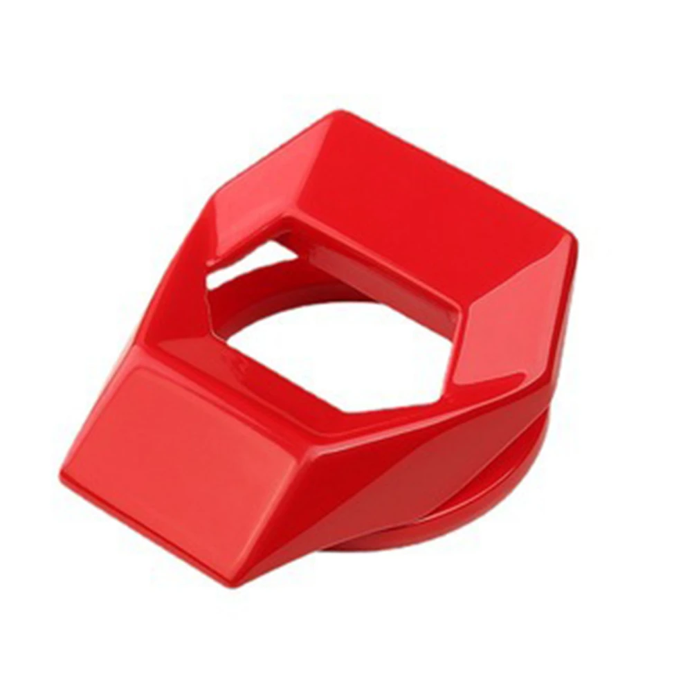 Ignition Key Switch Cover Smooth Corners Compact Size Universal Zinc Alloy Engine Start Stop Decoration Cover for Car