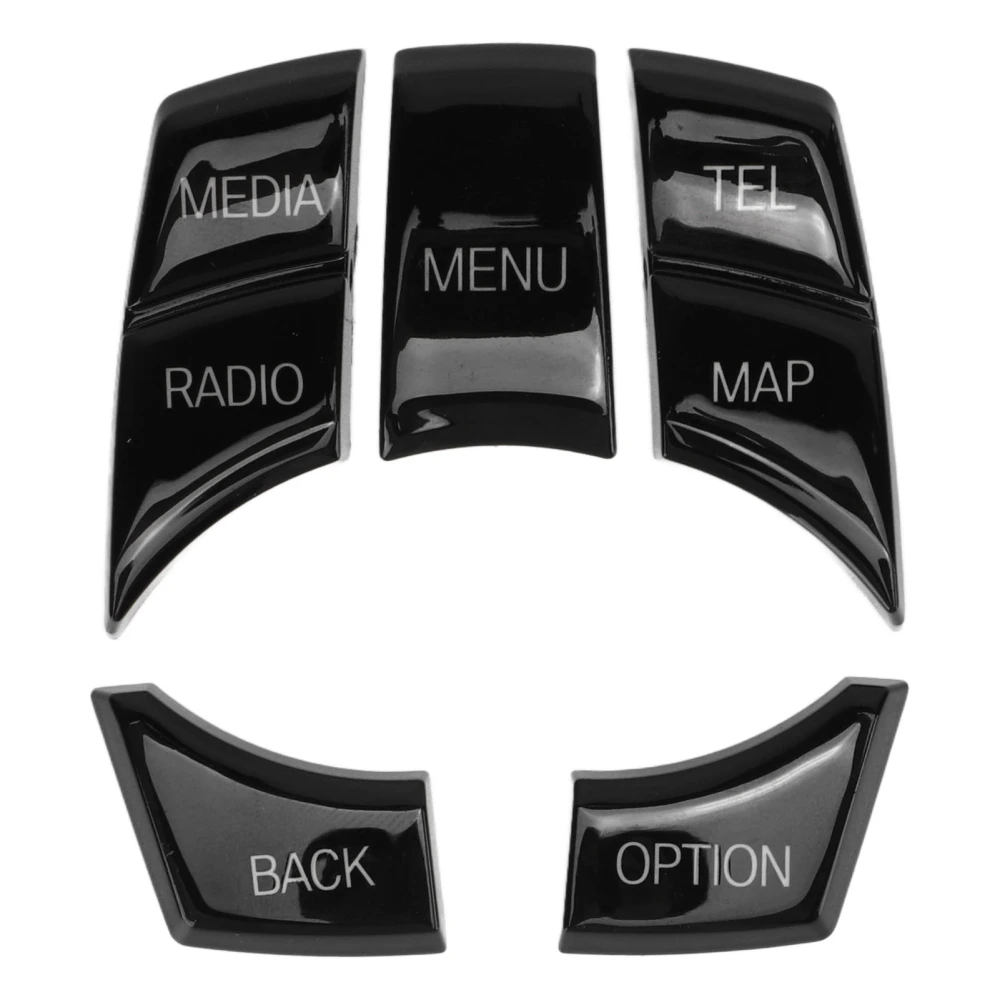 Automobile Interior Multimedia Button Cover Molding Trim Replacement For 3 Series F30 LCI 5 Series F10 LCI