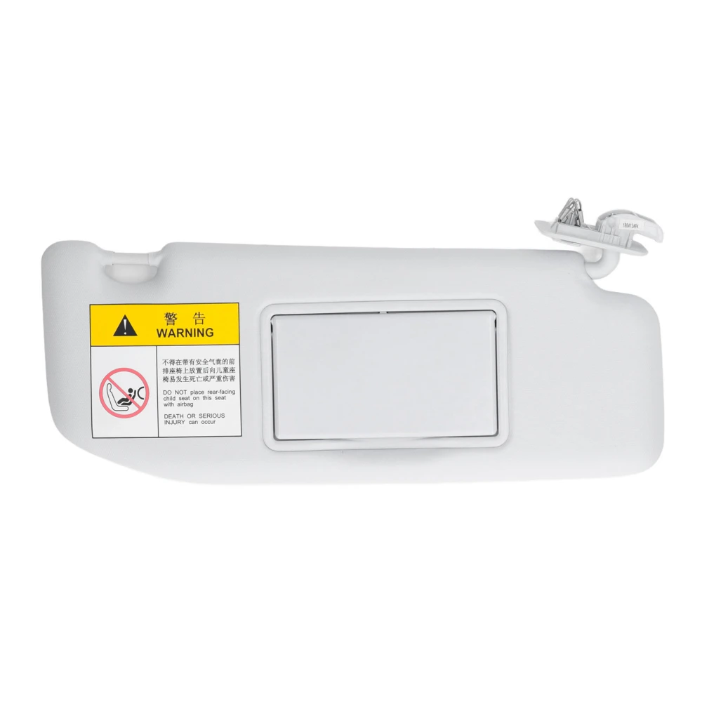 Front Sun Visor Gray Anti Glare Sun Proof Safe Driving Replacement For Peugeot 2008 Right 98069887PR