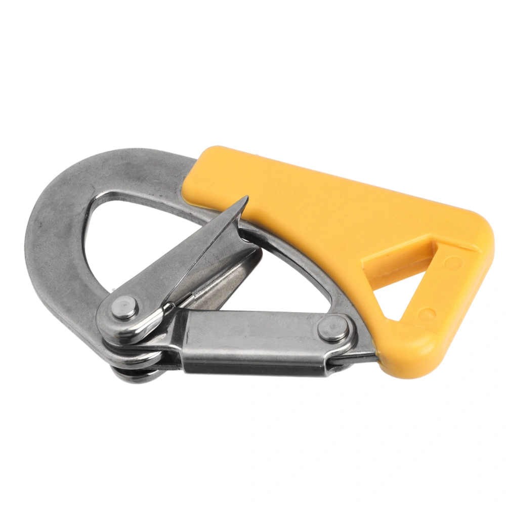 Marine Spring Locking Hook Stainless Steel Wear Resistant Anti Corrosion Rope Connector Snap Hook
