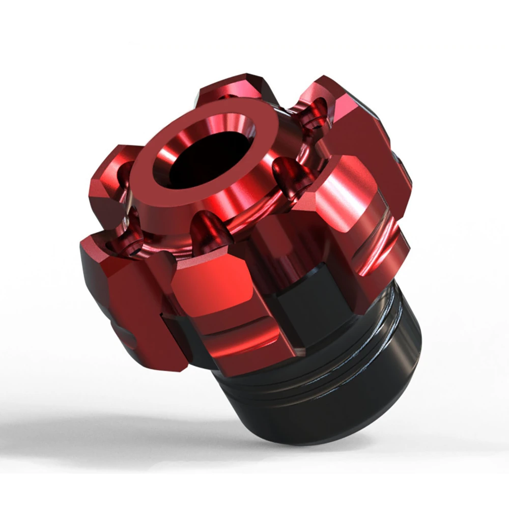 Front Fork Frame Slider Aluminum Alloy High Strength Strong Protection Universal for Most Motorcycles Black Red