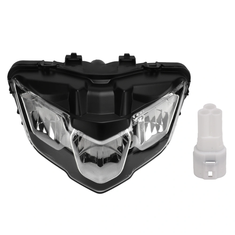 Motorcycle LED Headlights Fast Heat Dissipation Rustproof Waterproof Dustproof Replacement For Motor Y15ZR V2 Transparent