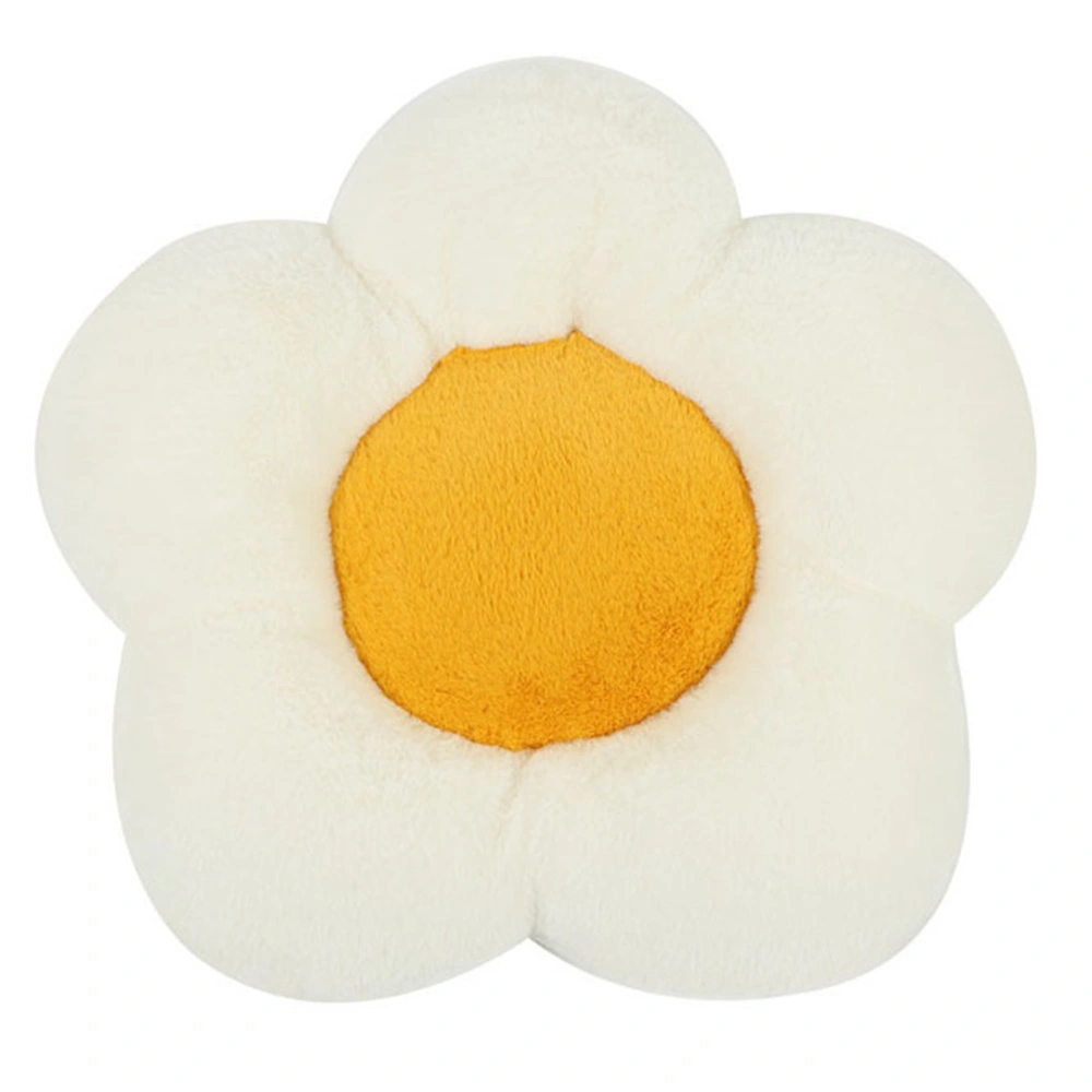 Plush Chair Cushion Flower Shape Comfortable Backseat Cushion for Home Sofa Car Interior Flower Shape Cushion