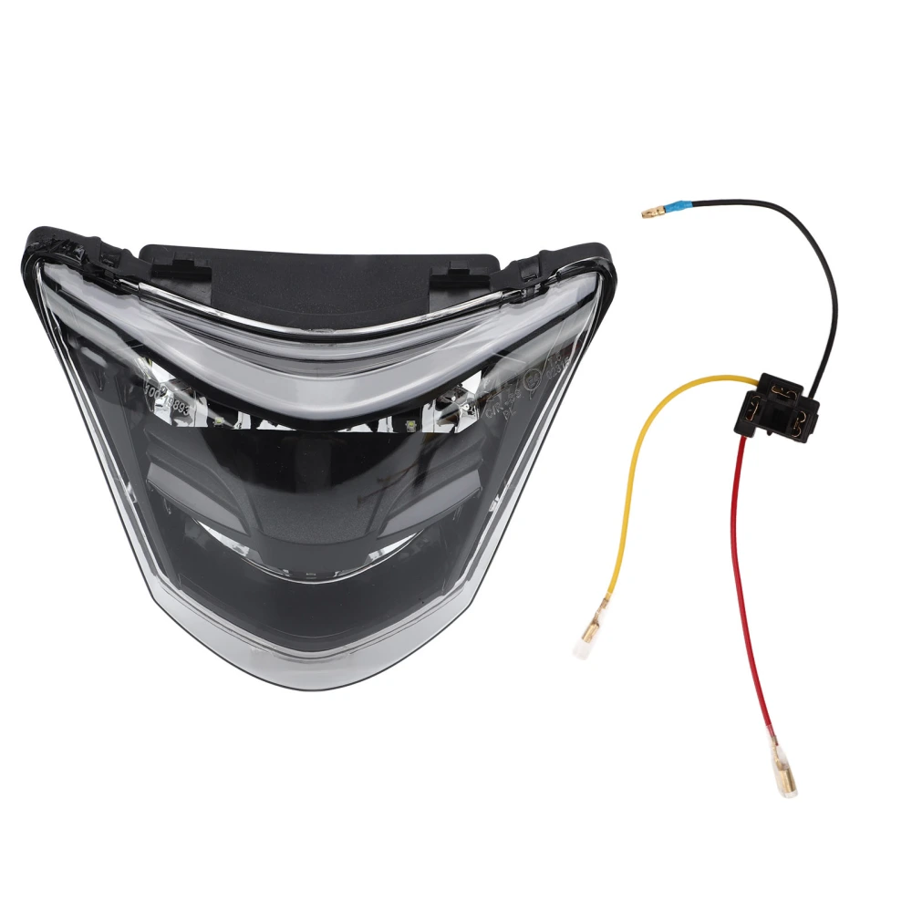 Motorcycle LED Headlight High Beam Waterproof Fast Heat Dissipation Replacement for TI35 Spark 135 135i Transparent