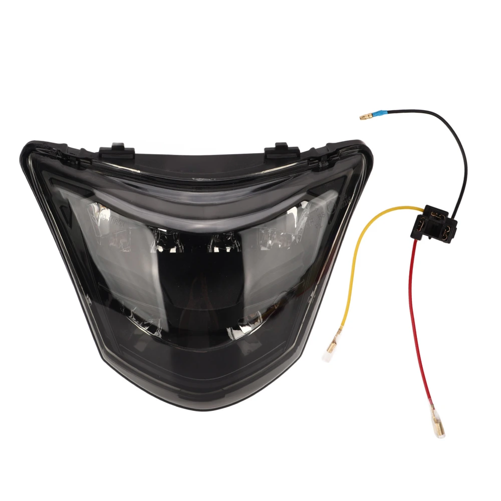 Motorcycle LED Headlight High Beam Waterproof Fast Heat Dissipation Replacement for TI35 Spark 135 135i Smoked