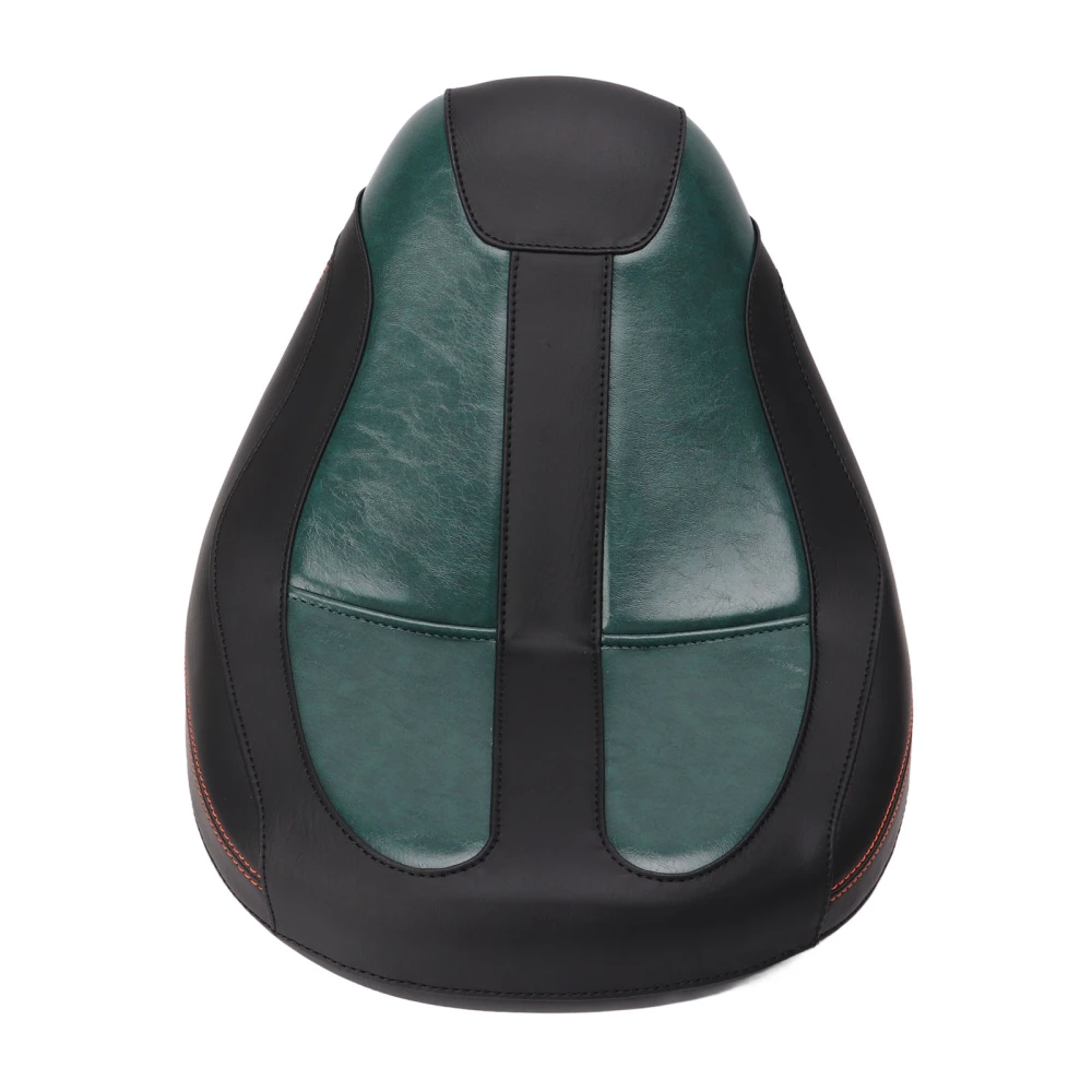 Motorcycle Front Seat Touring Solo Cushion Pad Artificial Leather Strong Support Replacement for Indian Scout Sixty Black Green