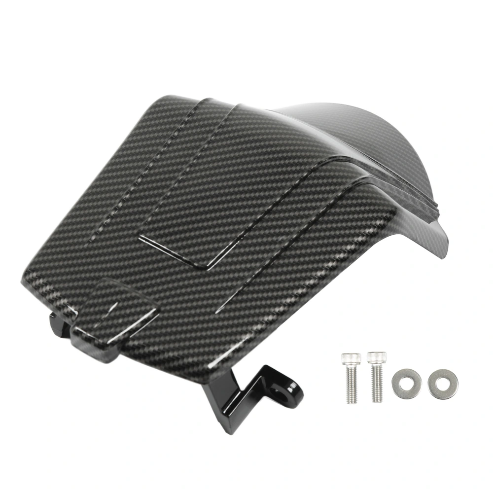 Motorcycle Front Wiring Box Cover Carbon Fiber Grain Strong Strength Replacement For Indian Scout 2015‑2022