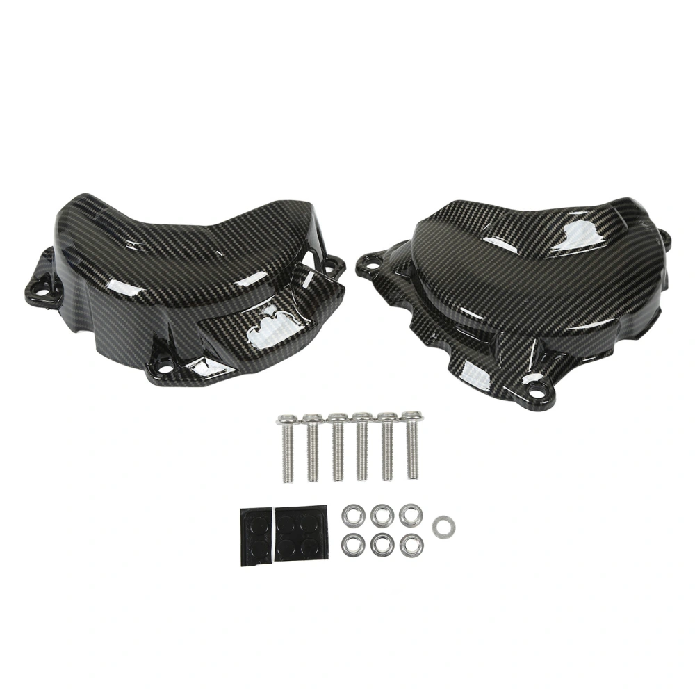 Motorcycle Engine Cylinder Guard Carbon Fiber Style Replacement for F900XR F900R F850GS F750GS