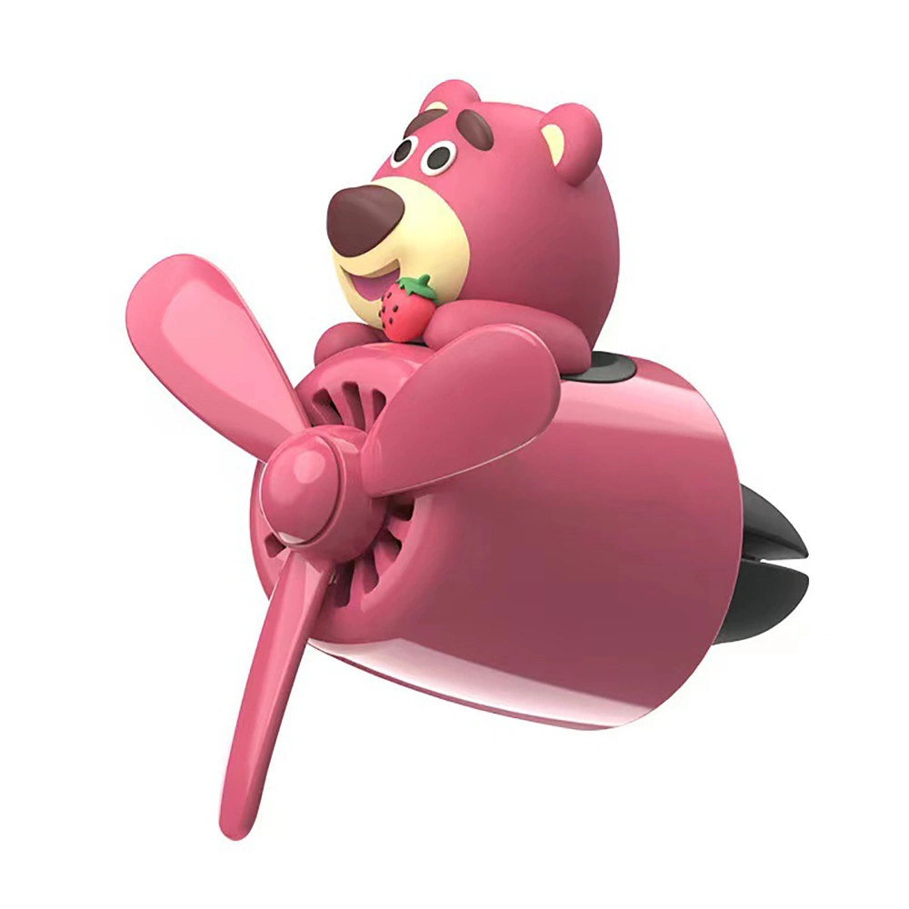 Automotive Outlet Fan Freshener Cartoon Lovely Shape Rotating Propeller Fragrance for Car Type6