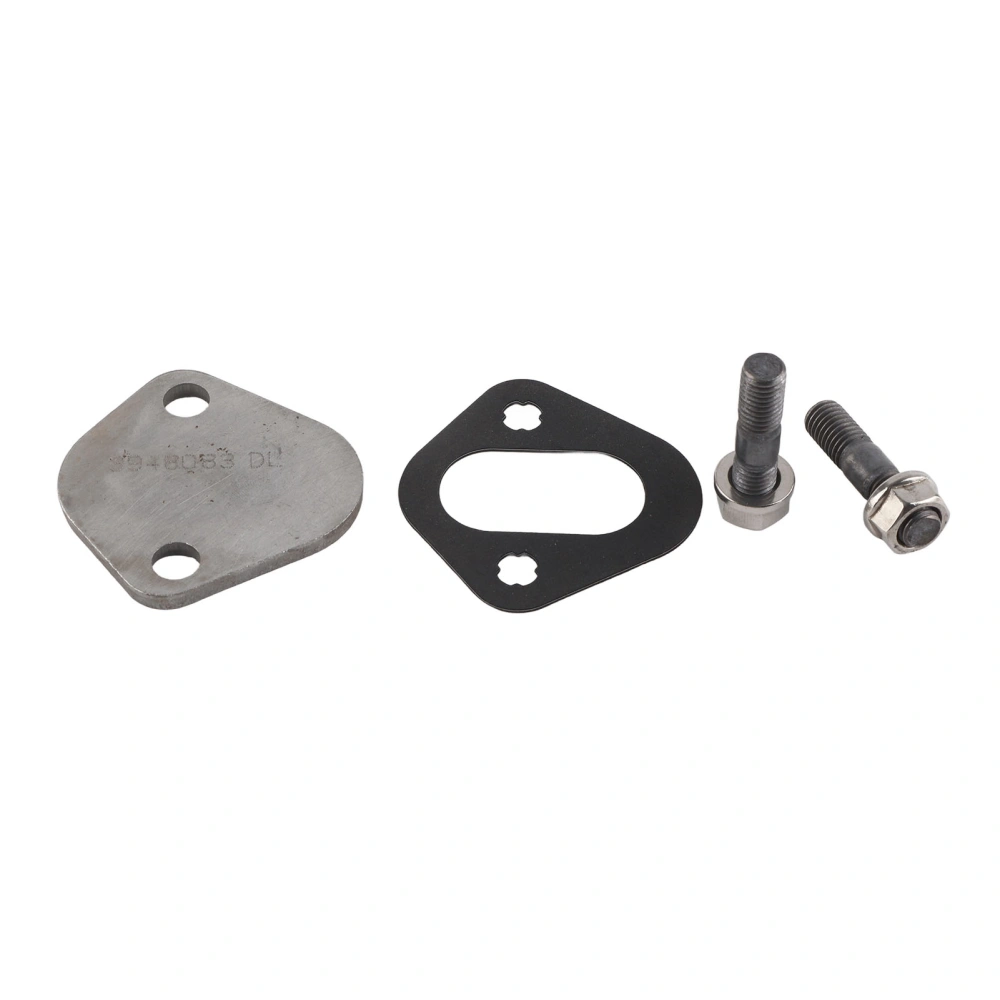 Fuel Pump Cover Plate Kit Stainless Steel Replacement for Cummins 4BT 6BT 5.9L 12V Diesel