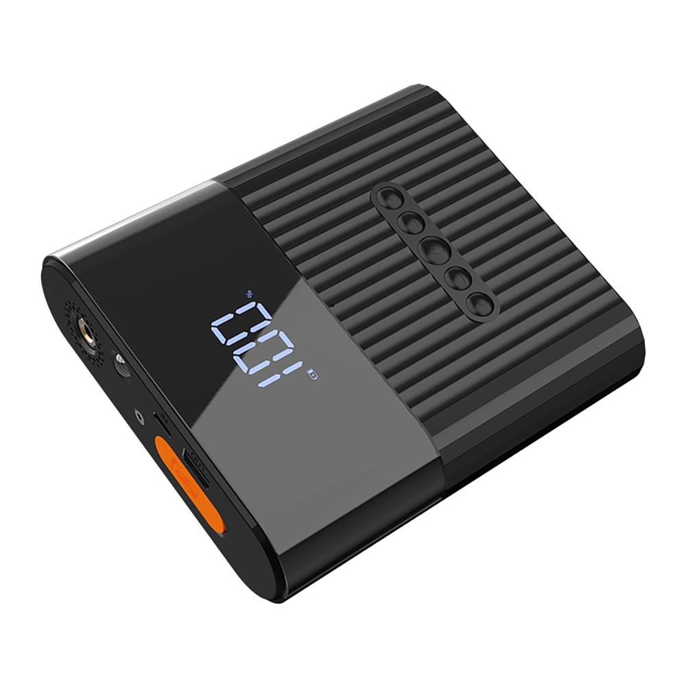 12V Portable Tire Inflator Digital Air Compressor Pump with LED Light for Car Motorcycle Bike Basketball
