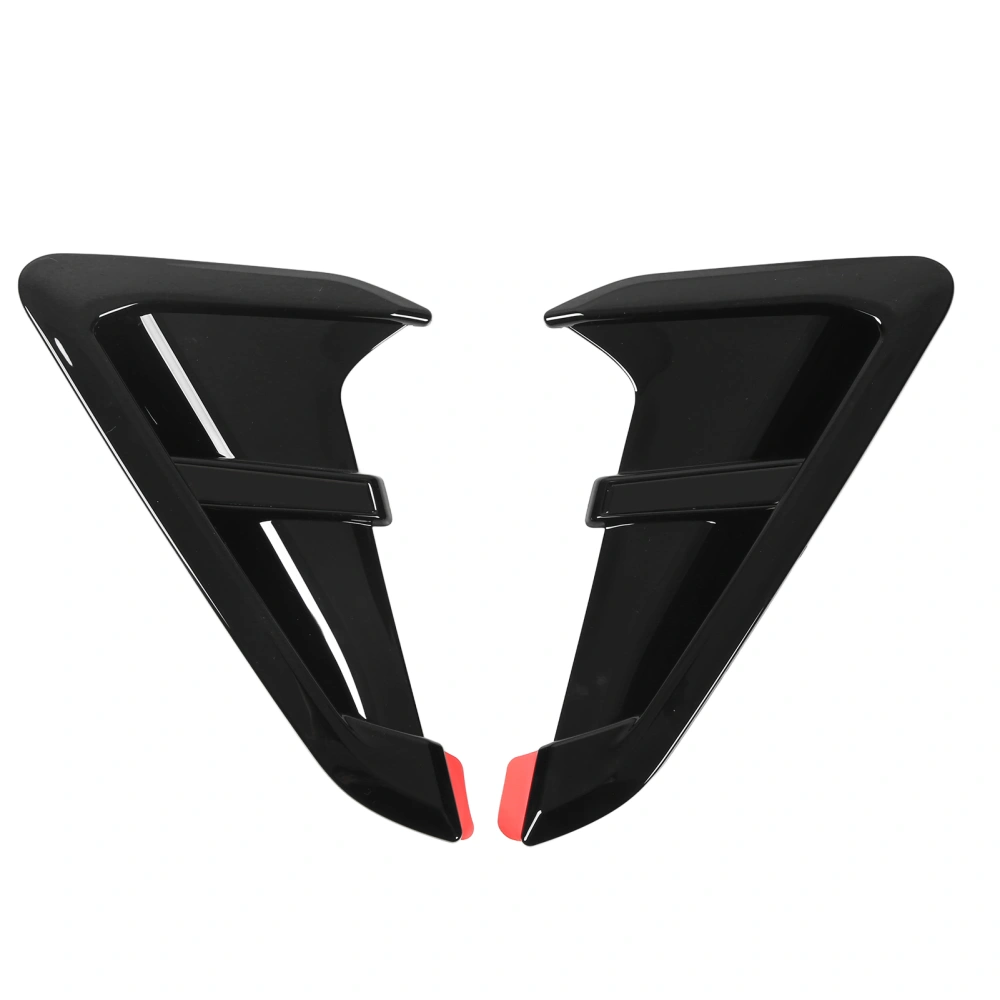 1 Pair Car Side Air Duct Vent Trim Bright Black Glossy Surface Replacement For X3 G01 2018+