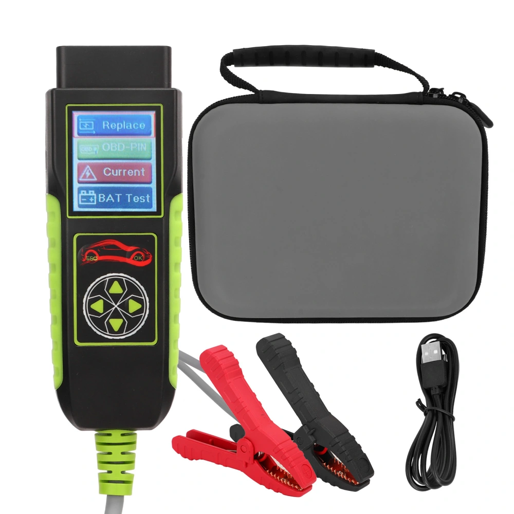 Car Battery Tester 12V Multifunction Automotive Battery Analyzer for Car Truck Motorcycle ATV SUV Boat Yacht