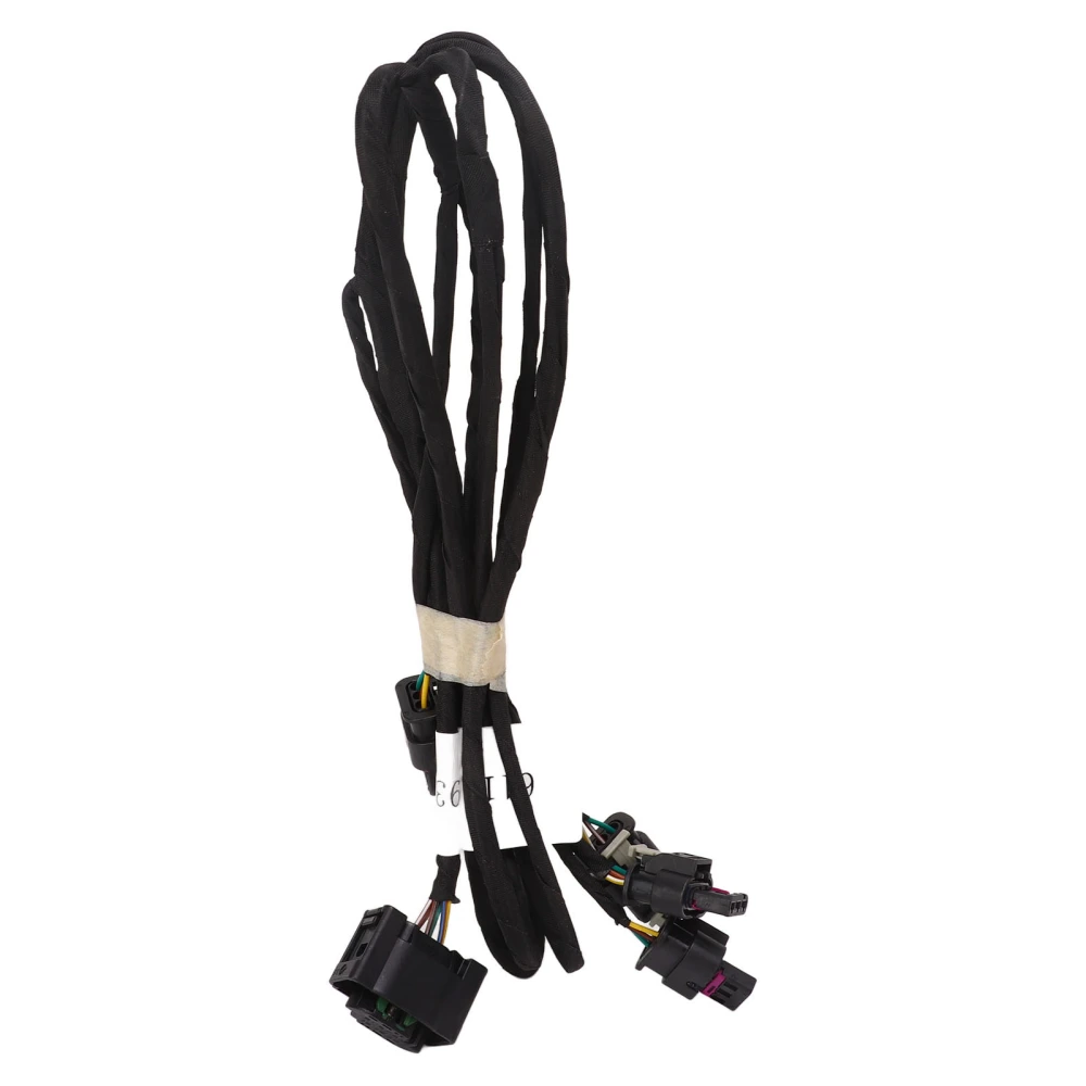 Rear Bumper PDC Wiring Harness Repair Set 61129306090 Black Replacement for F15 X5 2014‑2018