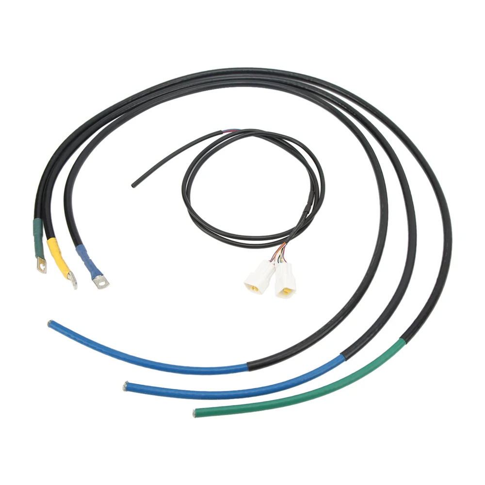 4Pcs Motor Extension Cable Copper 25MM² 1.35m Length Split Motor Cable for Electric Car
