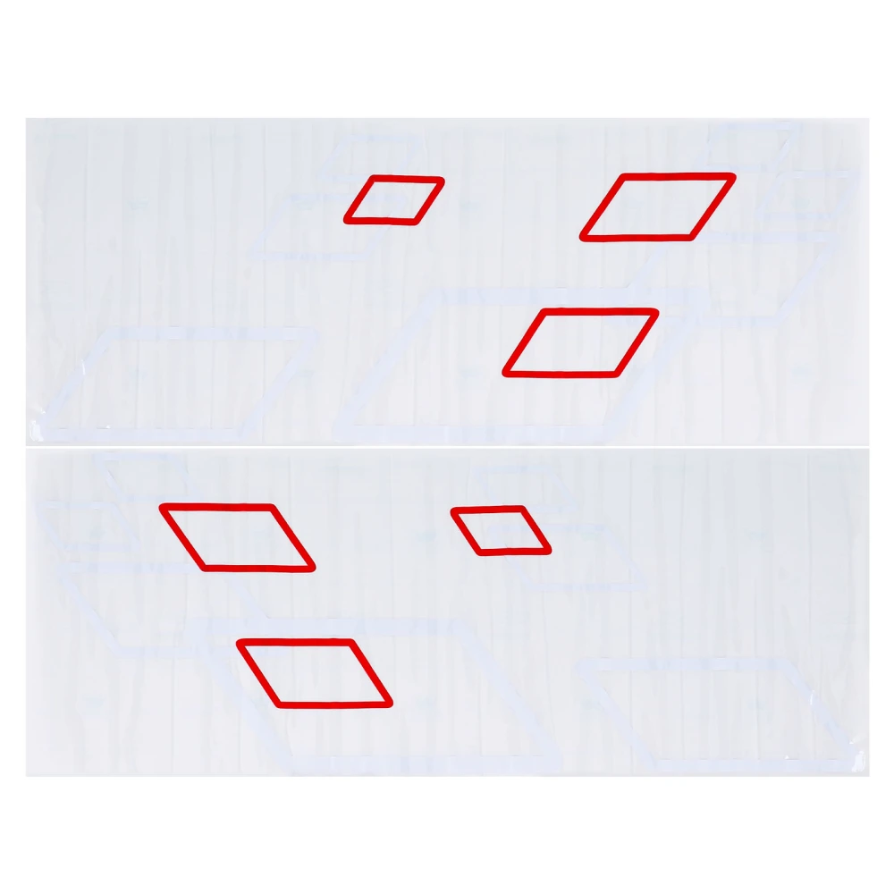 100x38cm Car Body Side Sticker PVC Decals DIY Sport Styling Decoration Auto Truck Racing Accessories White Red