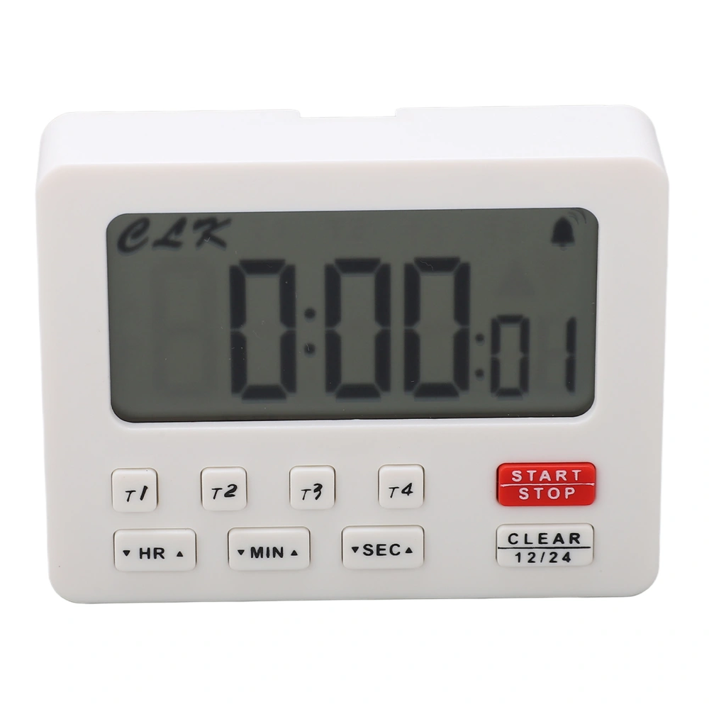 RV Timer LCD Multichannel Waterproof Dustproof ABS Large Screen Digital RV Kitchen Timer for ATV 3V