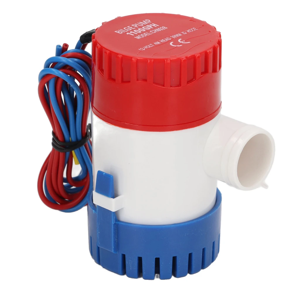 Bilge Pump 12V Electric Marine Water Pump 29mm ID Hose Submersible Boat Water Pump