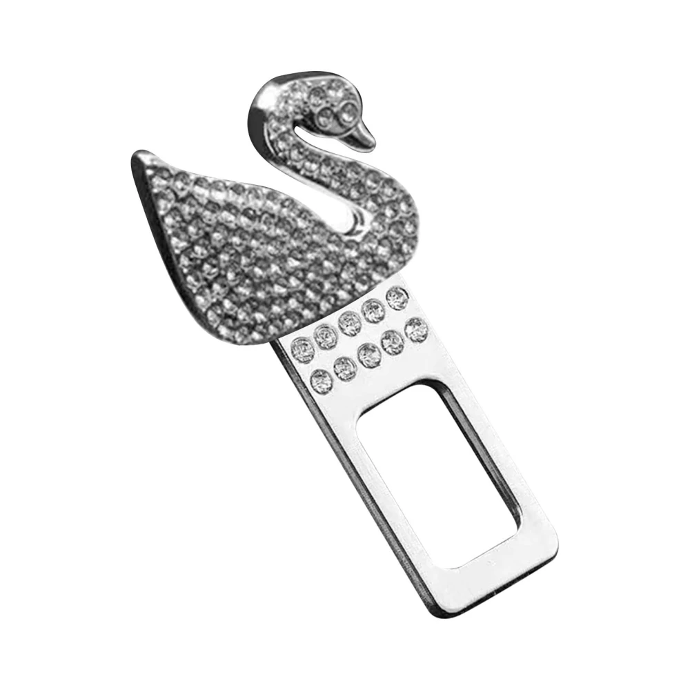 Seat Belt Clips Rhinestones Compact Portable Comfortable Seat Belt Adjuster for Car Type5