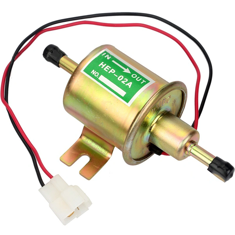 Fuel Pump Electric Transfer Universal Low Pressure Gas Accessory Replacement Part HEP 02A 12V