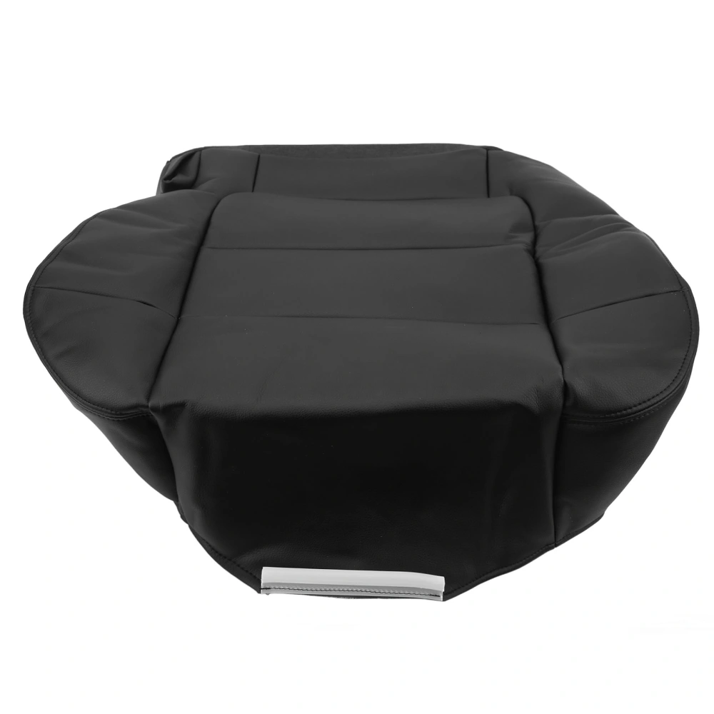 PU Leather Driver Bottom Seat Cover Protector Waterproof Replacement for Ford 2001‑2003 Black