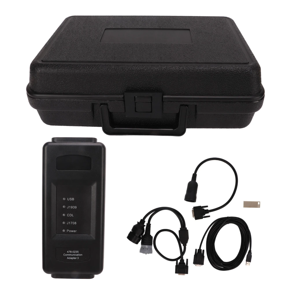 For CAT ET4 Diagnostic Tool 2022A 4PIN 9PIN Connector 478‑0235 WIFI for Trucks Excavators