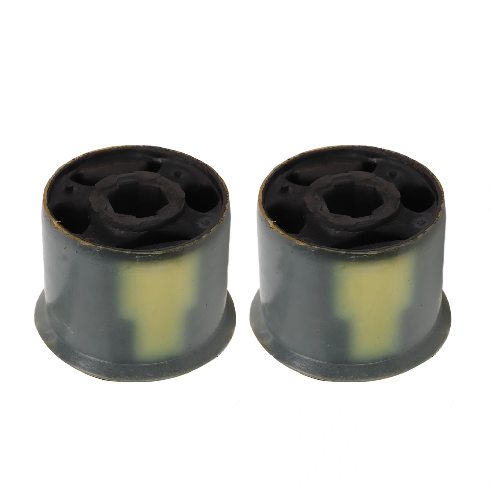 2PCS Wishbone Track Control Arm Bush 1KD407183 Trailing Arm Bush Replacement for CADDY 2004‑2011