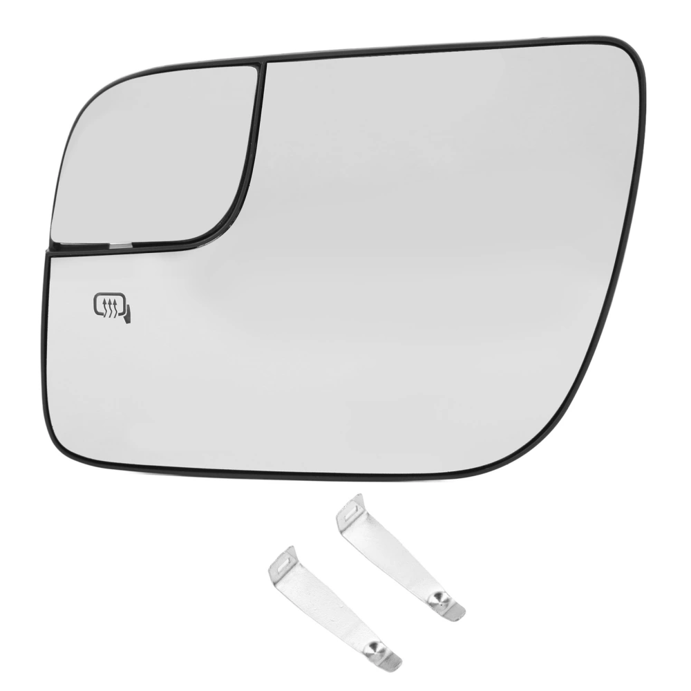 Heated Side View Mirror Glass Clear Vision Replacement for Ford Explorer 2011‑2017 BB5Z17K707B (left)