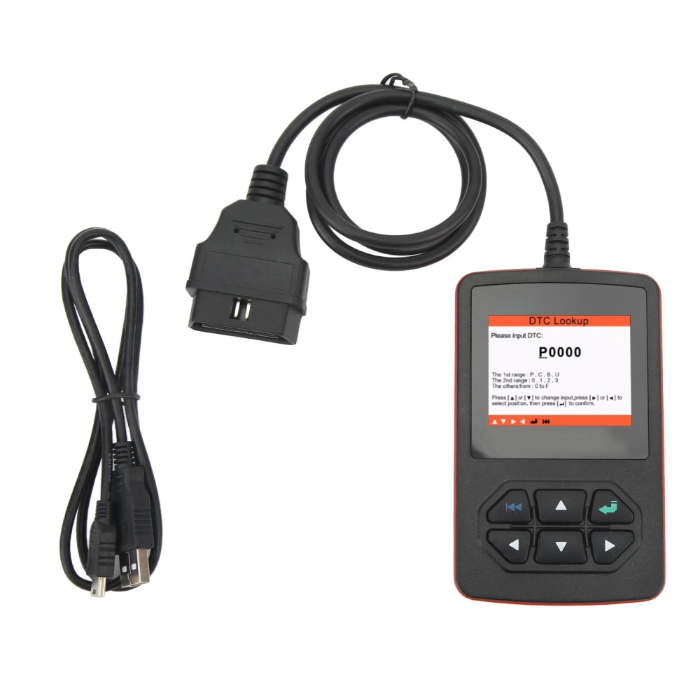 OBD2 Scanner Professional Multifunction Engine Fault Code Reader for All 12V Vehicles After 1996