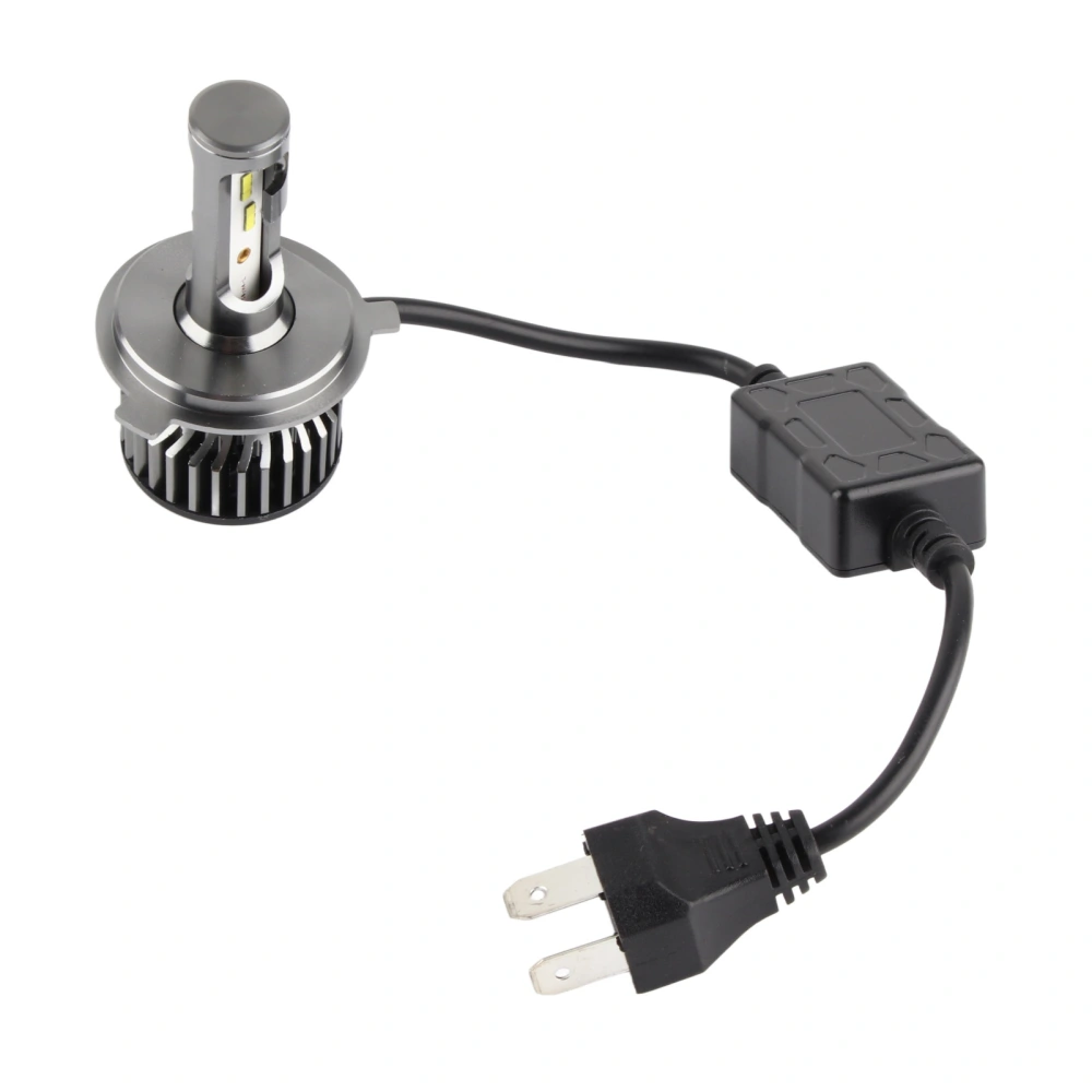 LED Car Headlight Super Bright Replacement Car Headlight Bulbs Short Circuit Protection Mini Auto Lamps H4